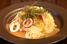 SOUTHトクセイ魚介と明太子の冷製スパゲッティ
